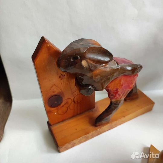 Статуэтка Советская сувенир СССР дерево игрушка