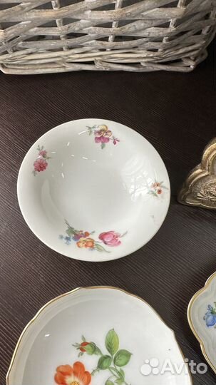 Розетки от мануфактур Meissen. KPM Berlin. Wien