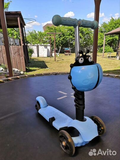 Самокат детский трехколесный бу