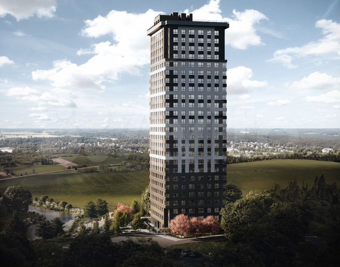 1-к. квартира, 44,8 м², 2/25 эт.