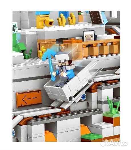 Конструктор Майнкрафт Горная пещера 2863 дет