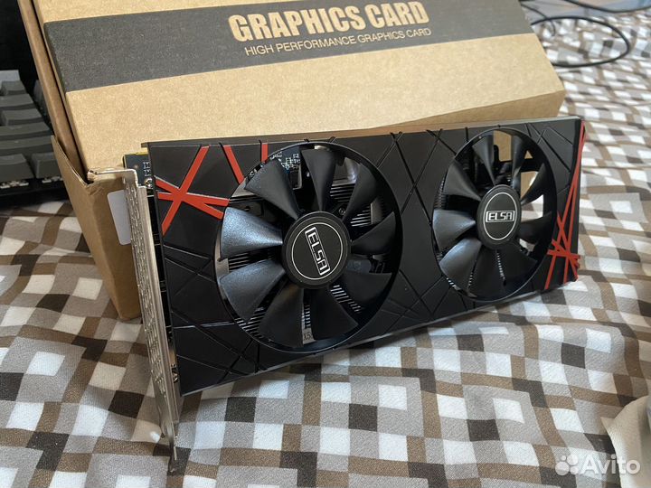 Новая Видеокарта Rx580 8gb (Артефакты)