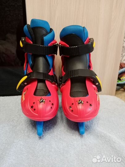 Коньки детские раздвижные