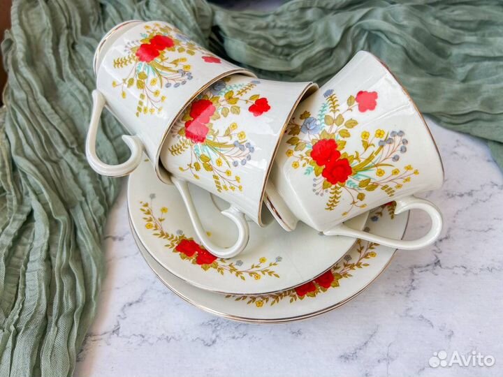 Чайный сервиз винтажный Budlet fine China