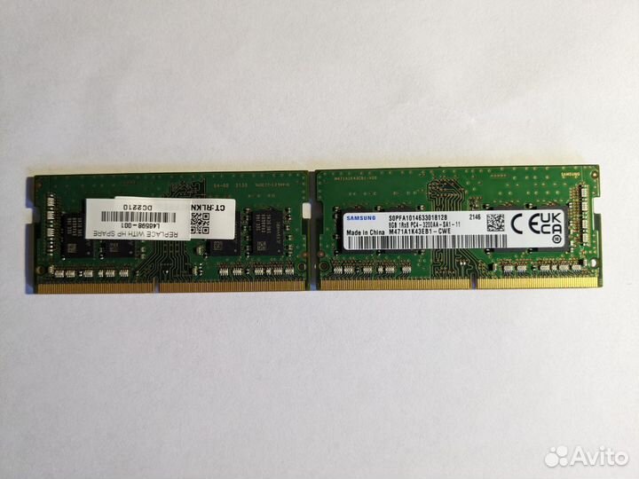 Оперативная память Samsung 8 Gb M471A1K43EB1-CWE