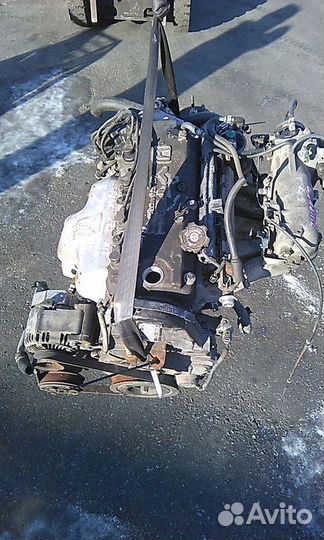 Двигатель в сборе двс honda accord CF7 F23A 2000