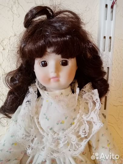 Немецкая кукла фарфоровая винтажная. Лот 5