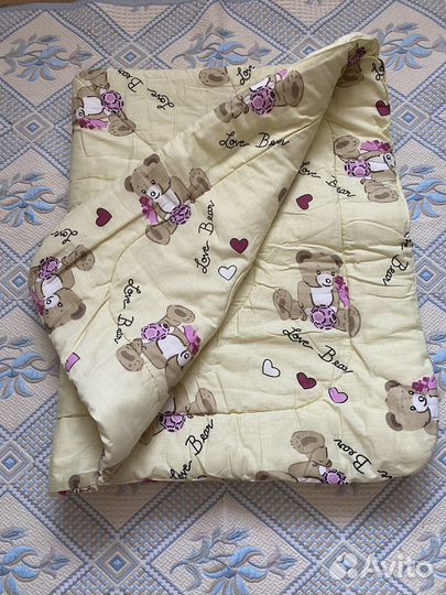 Детское шерстяное одеяло 110*140