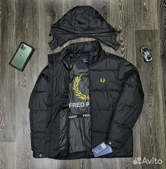 Пуховик мужской Fred Perry 48-56