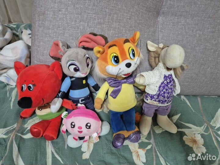 Мягкие игрушки пакетами