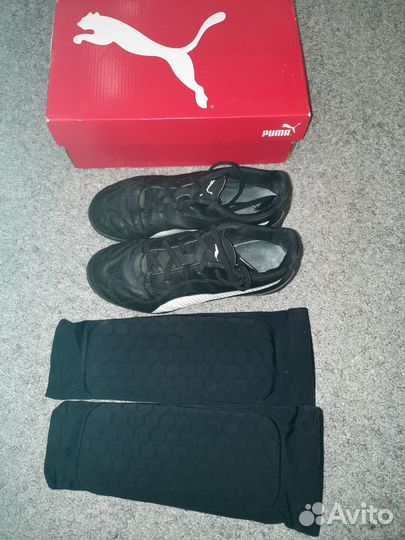 Бутсы сороконожки Puma 34.5 р-р 21см