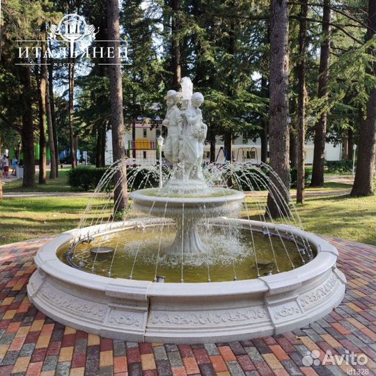 Гранитный фонтан от производителя