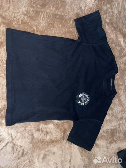 Chrome hearts футболка оверсайз