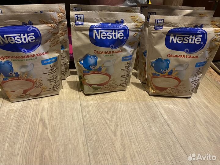 Детские каши молочные