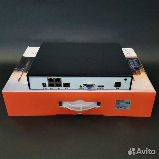 NVR-5101-4P V.1 IP-видеорегистратор с 4 PoE, Optim