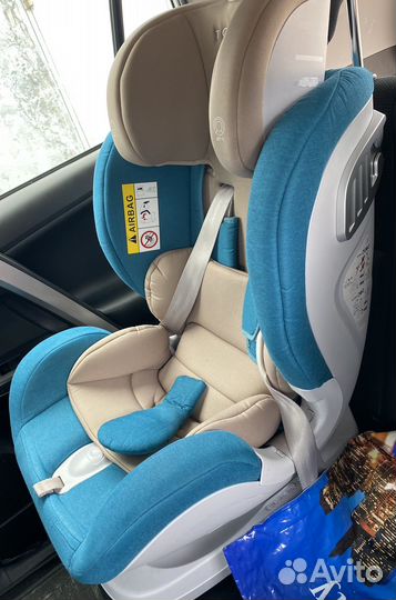 Детское автокресло от 6 мес до 5 лет с isofix