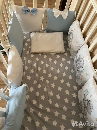 Бортики в кроватку