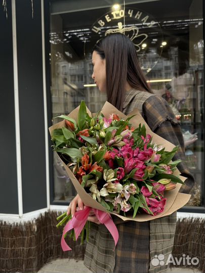 25 микс альстромерий