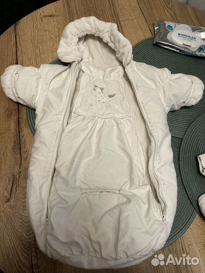 Комплект на выписку зима 56 размер
