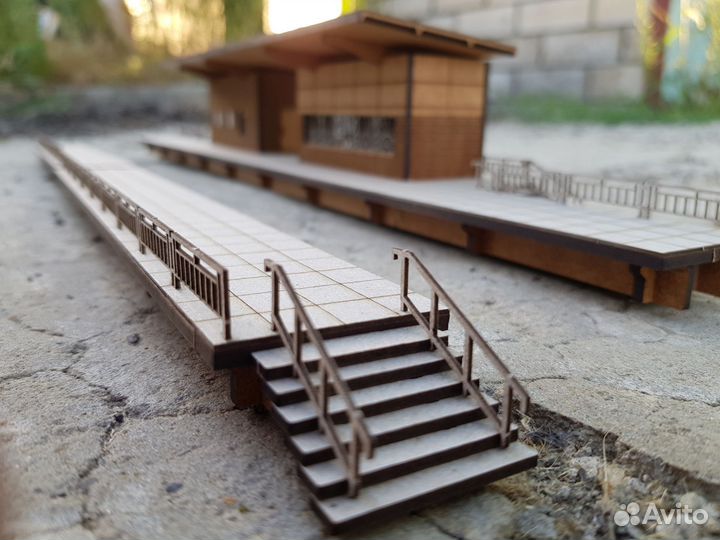 Перрон 1/87. Кит набор для сборки