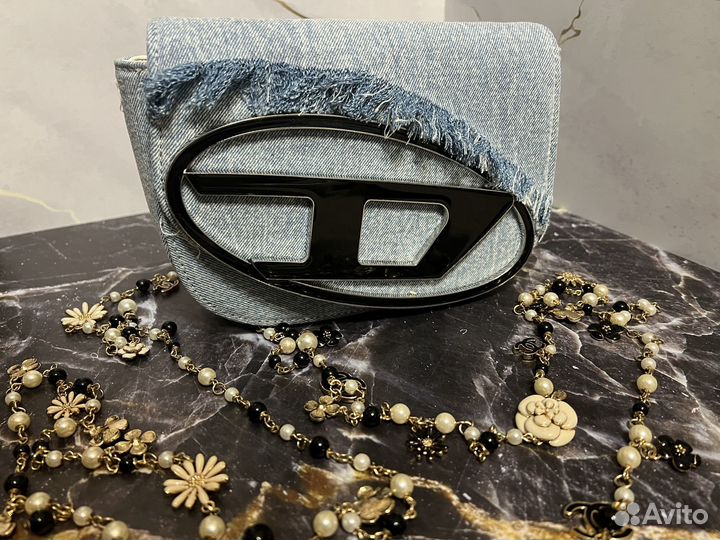 Сумка diesel джинсовая