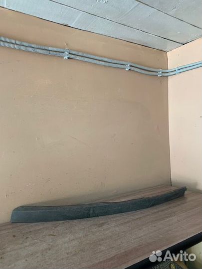 Спойлер переднего бампера левый Corsa D