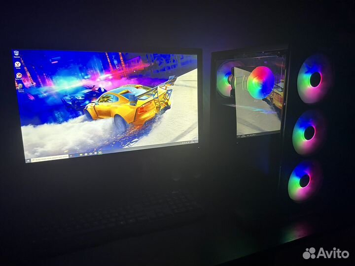 Игровой компьютер с RX580 8gb