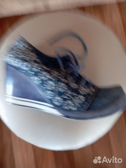 Туфли летние джинсовые.Новые