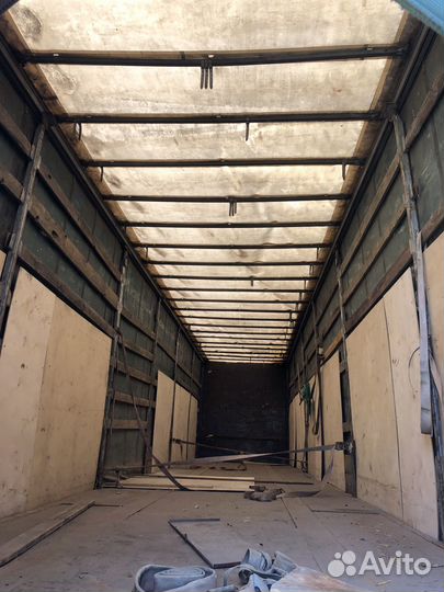 Надстройка полуприцепа штора