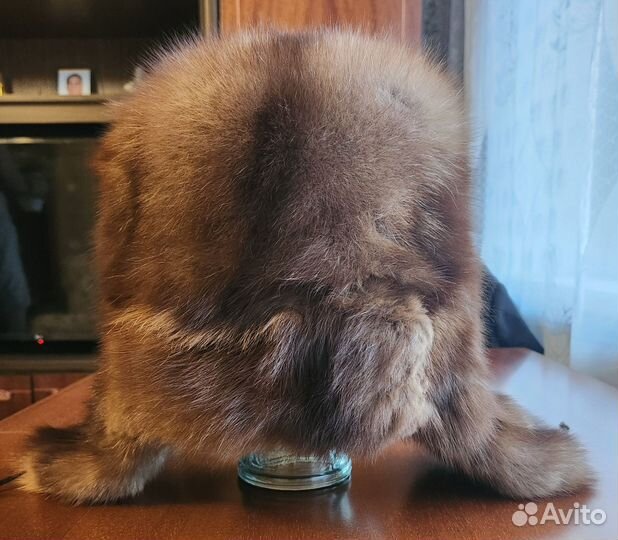 Шапка соболиная унисекс (ручная работа)