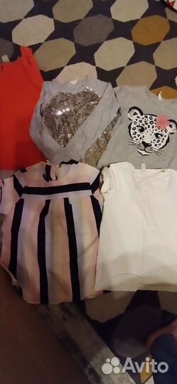 Брендовые Вещи пакетом на девочку 128-140