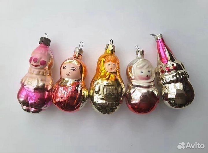 Старые елочные игрушки