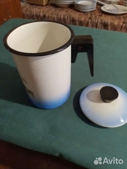 Кофейник молочник алюминиевый СССР