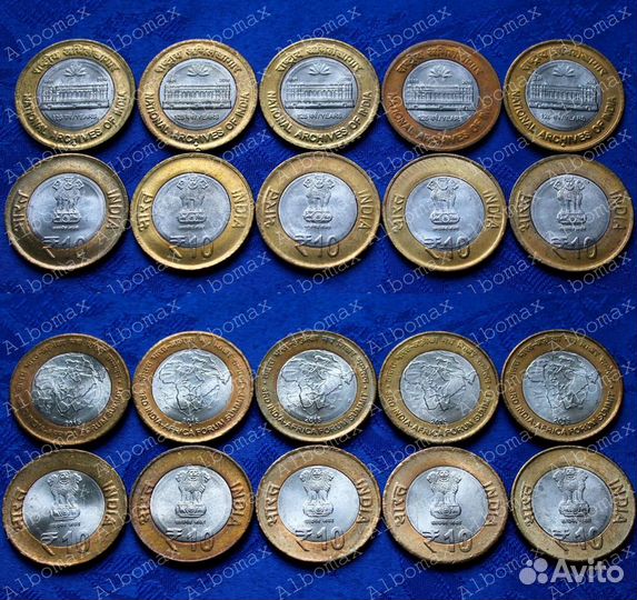 Индия Юбилейные монеты 1974 - 2023г