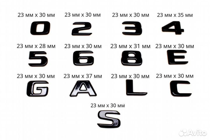 Комплект: шильдик Mercedes CLA200 + 4matic черный