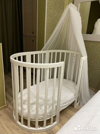 Детская кроватка-трансформер Ellipsebed