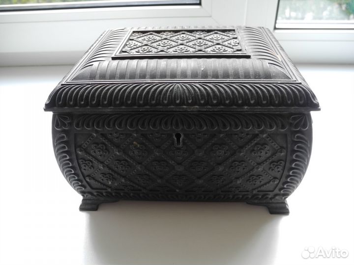 Шкатулка СССР алюминиевая