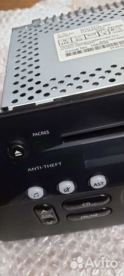 Радио Pacr05 2007 suzuki swift
