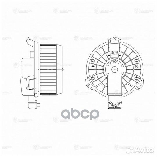 Э/вентилятор отоп. для а/м Honda CR-V (06) /Acc