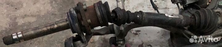 Привод передний audi A4 B6 (ауди А4) в сборе