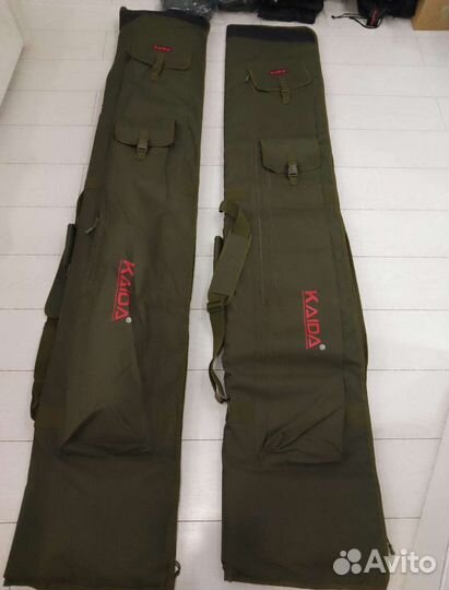 Чехол для двухчастных карповых удилищ