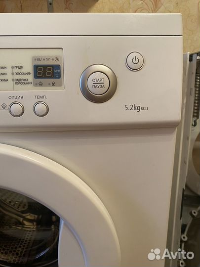 Стиральная машина samsung бу 5.2 кг