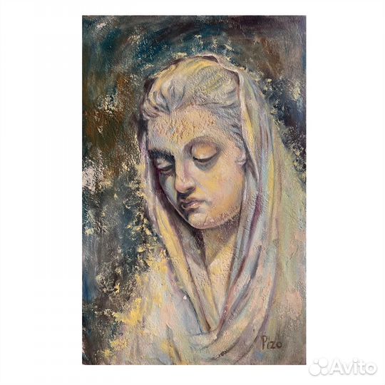 Картина маслом античность, 30/45 см