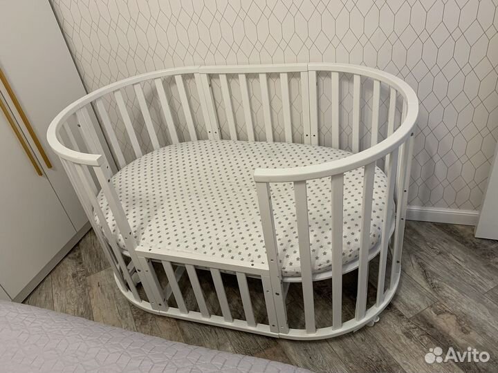 Детская кроватка трансформер (торг)