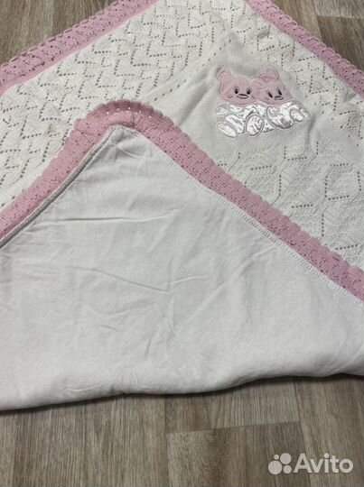 Детское одеяло-плед-конверт