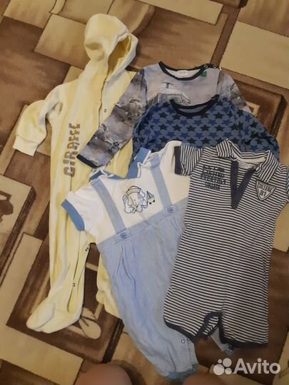 Продам пакет вещей на мальчика. 6-12 месяцев