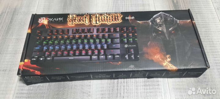 Клавиатура Oklick 960G Dark Knight