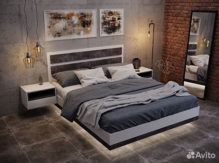 Кровать Лотос парящая