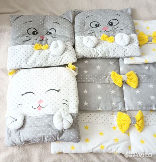 Бортики в детскую кроватку (бронь)