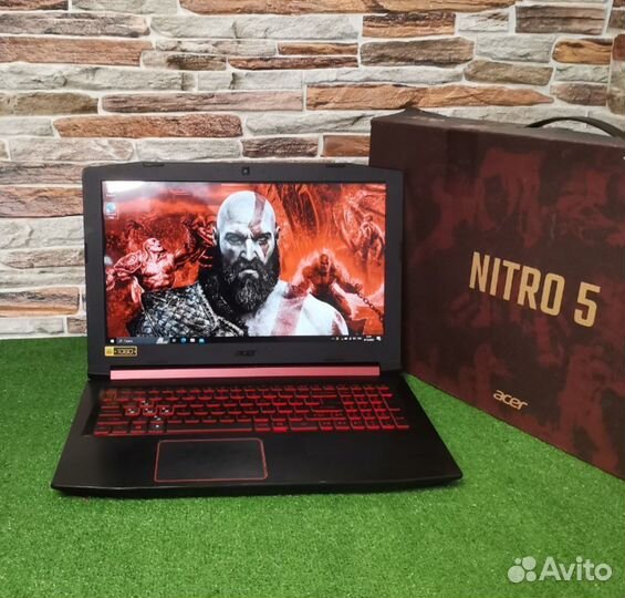 Игровой ноутбук acer nitro 5 i5 4ядра/GTX1050 4Гб